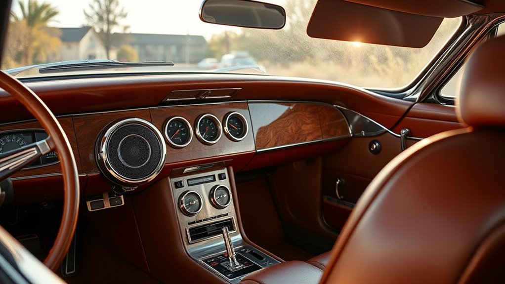 vintage inspired wireless car speakers