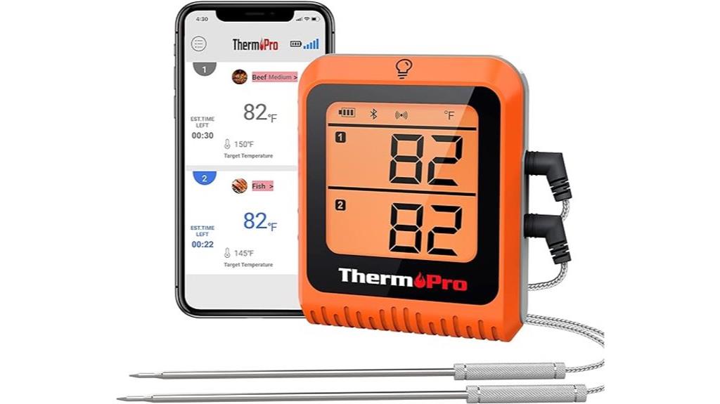 wireless meat thermometer probes