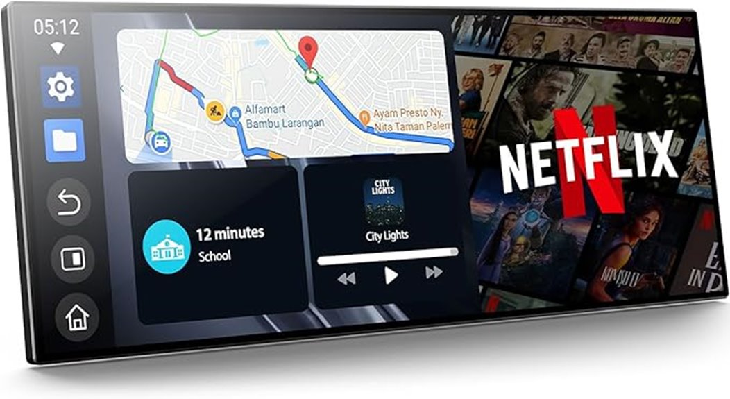 10 25 inch wireless carplay screen