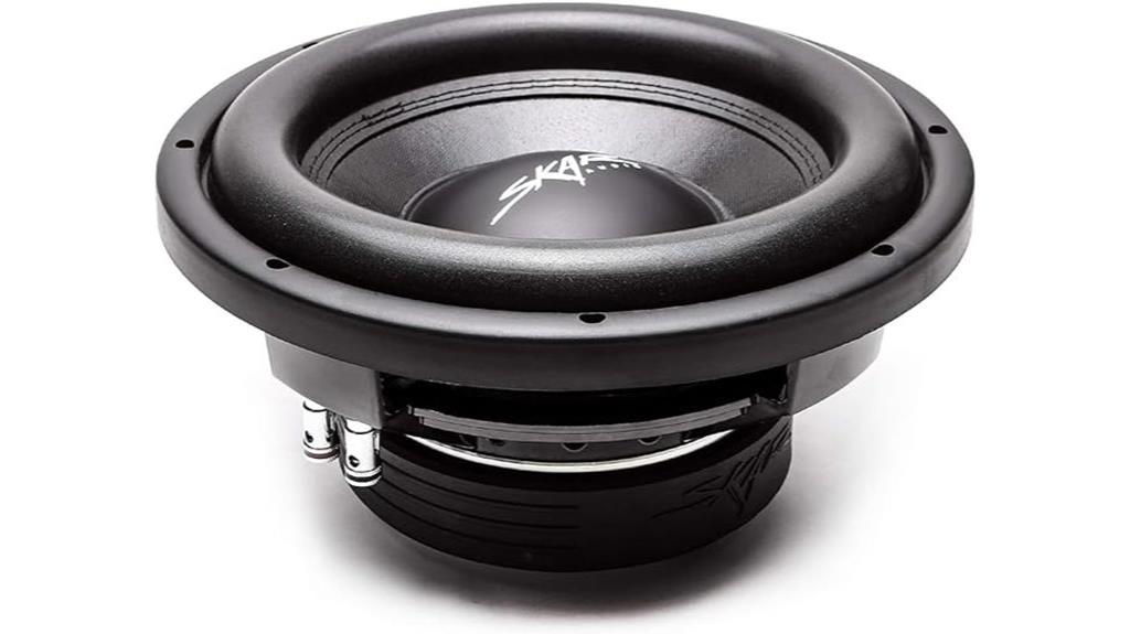 10 inch dual four ohm subwoofer