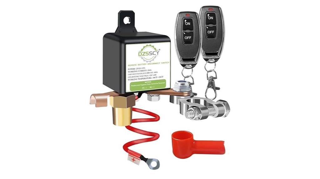 12 volt remote battery switch