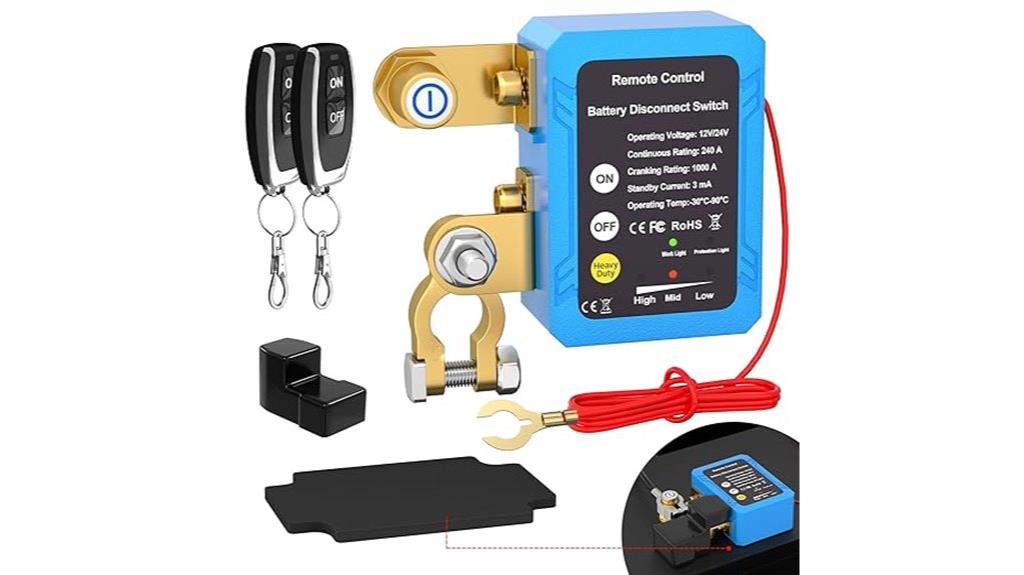 12v remote battery disconnect