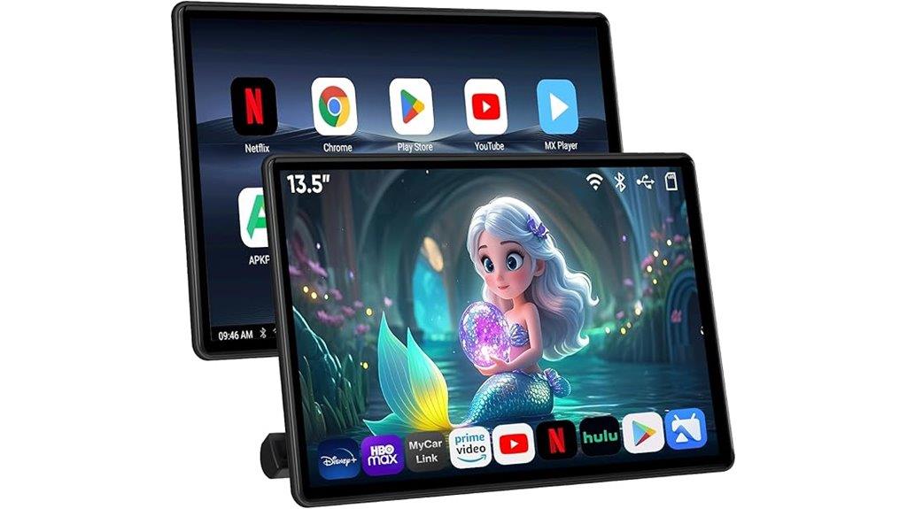13 5 inch android car screen