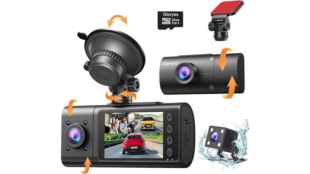 2025 3 channel dash cam