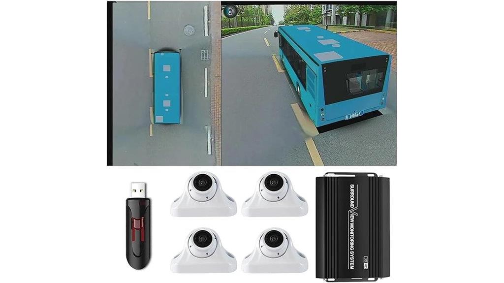 360 degree vehicle camera system