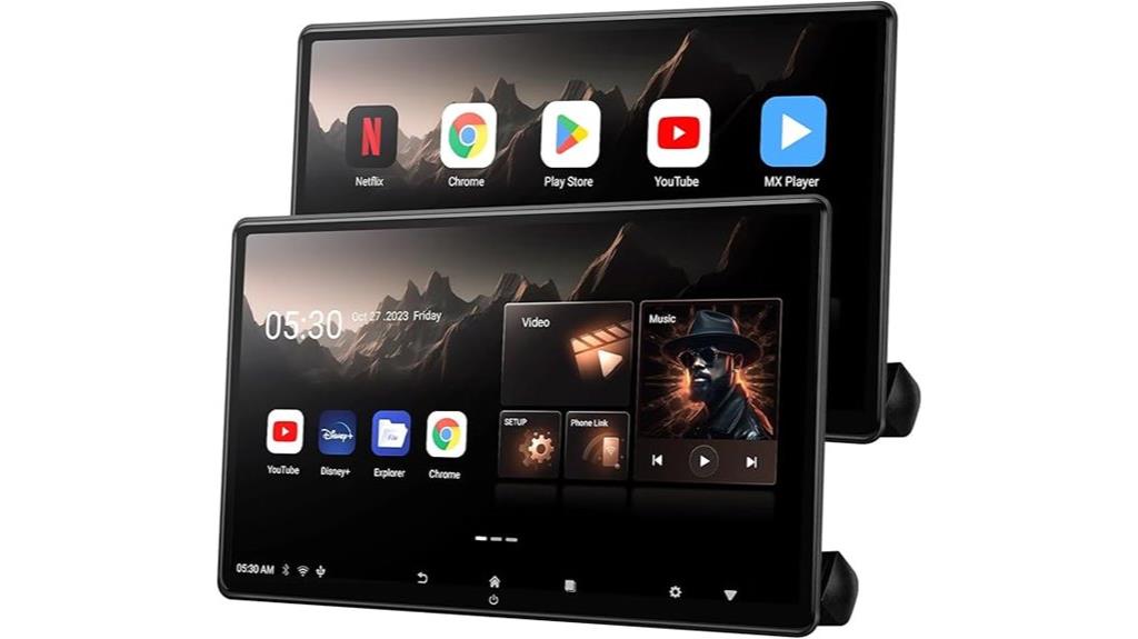 4k android car monitors