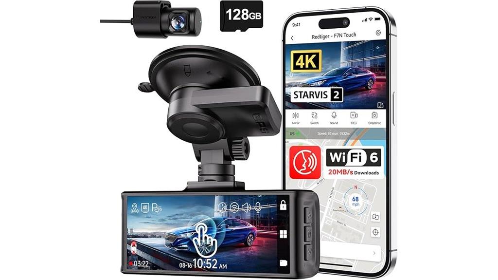 4k starvis dash cam