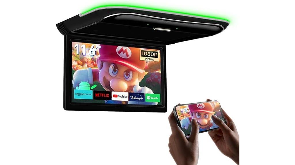 android car overhead player