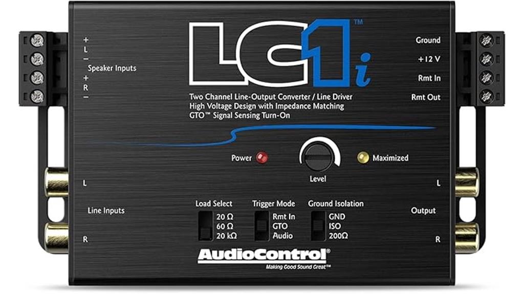 audio control line converter