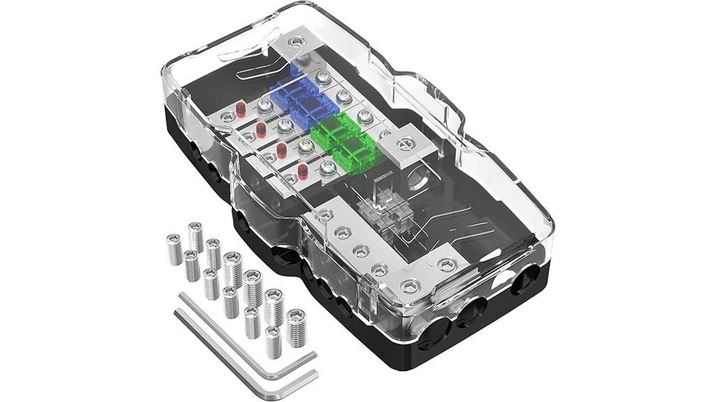 automotive fused power block