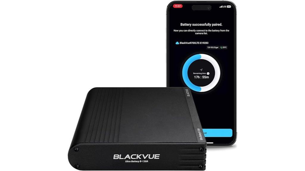 blackvue b 130a battery