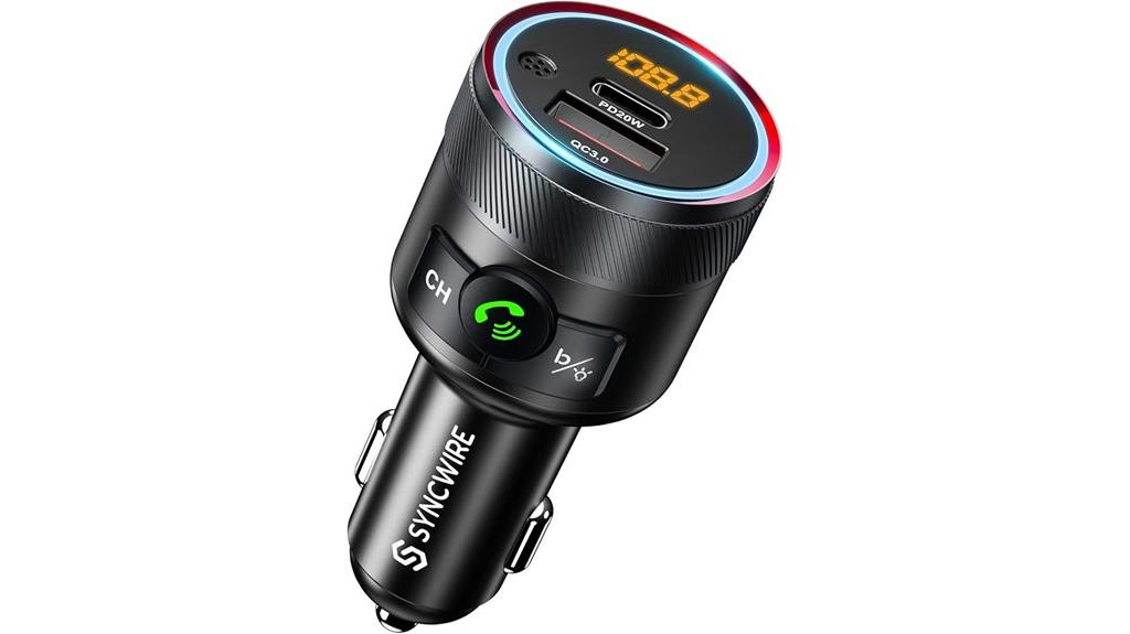 bluetooth 5 4 fm transmitter