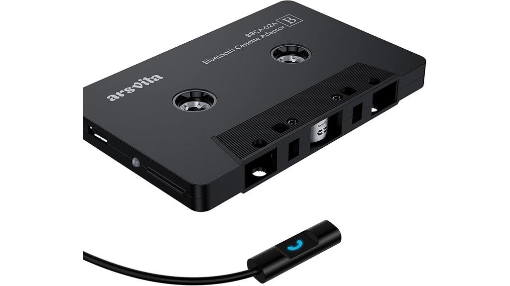 bluetooth cassette aux adapter