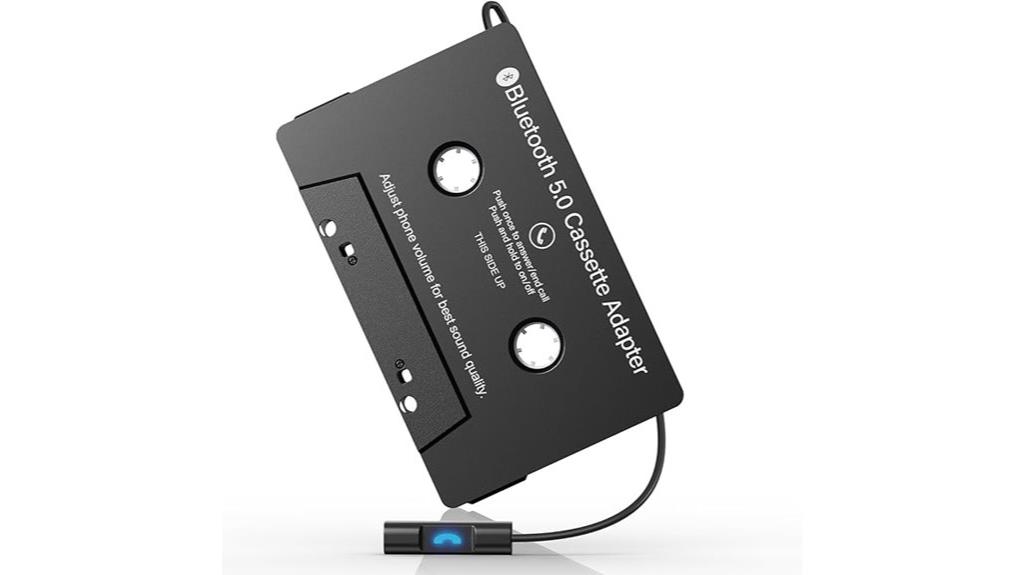 bluetooth cassette receiver with calling