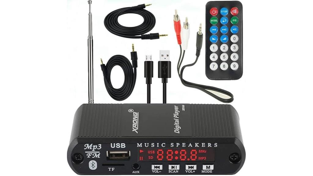 bluetooth fm radio receiver