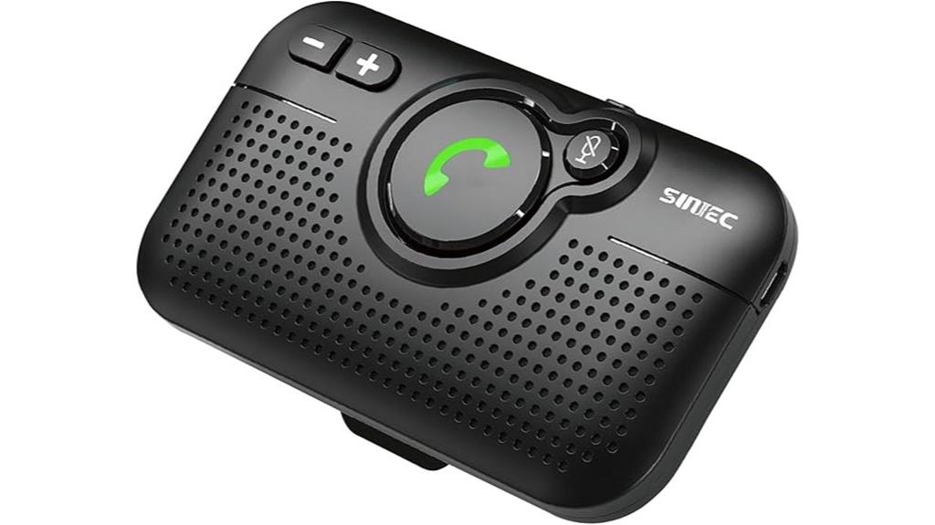 bluetooth visor car speaker