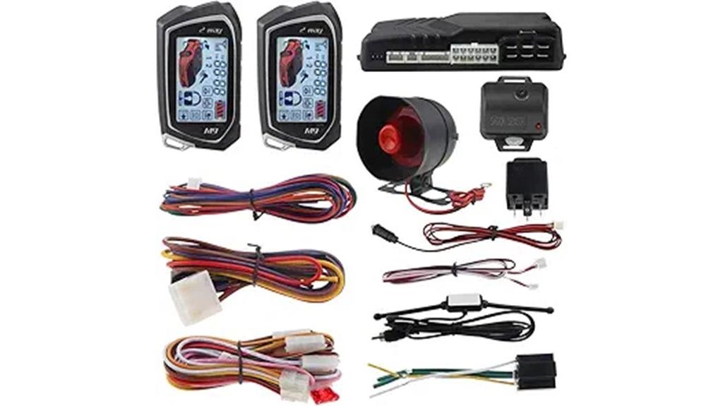 car alarm with remote