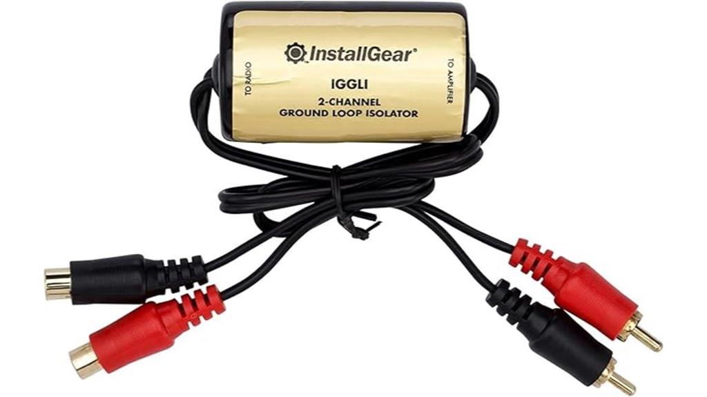 car and home audio isolator