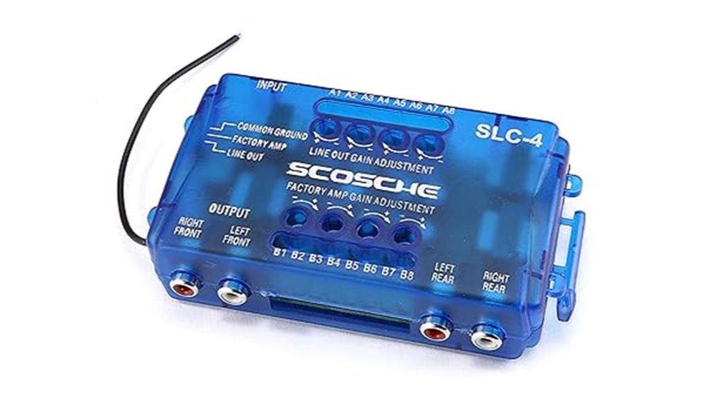 car audio line converter