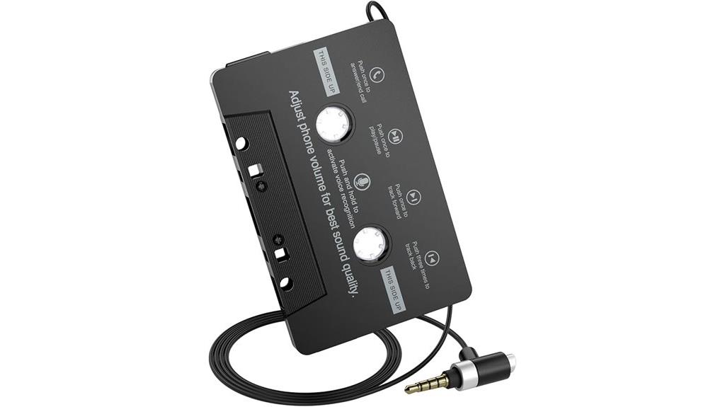 car cassette audio adapter