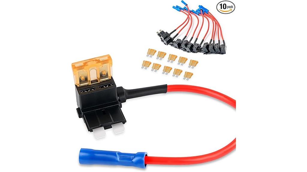 car fuse tap adapters
