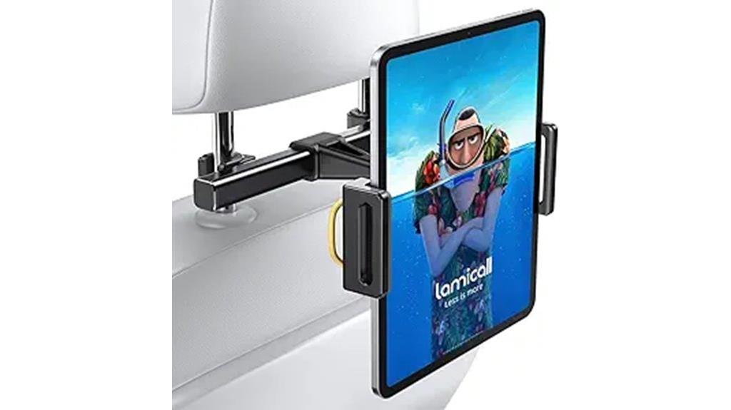 car headrest tablet mount