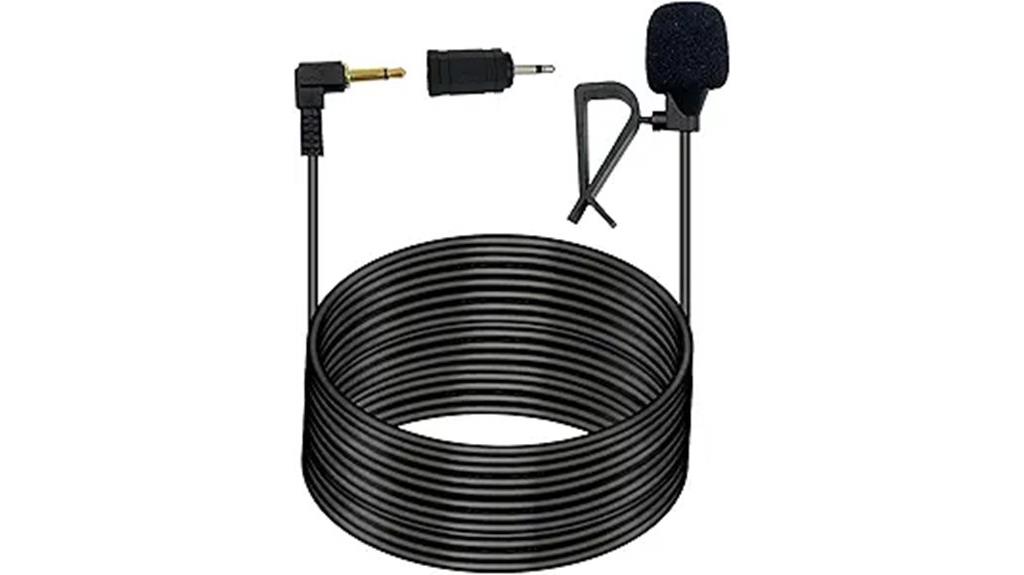 car microphone with adapters
