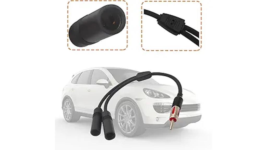 car radio antenna splitter