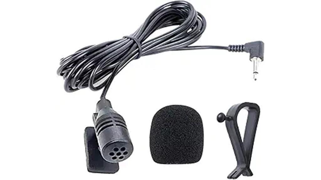 car radio microphone assembly