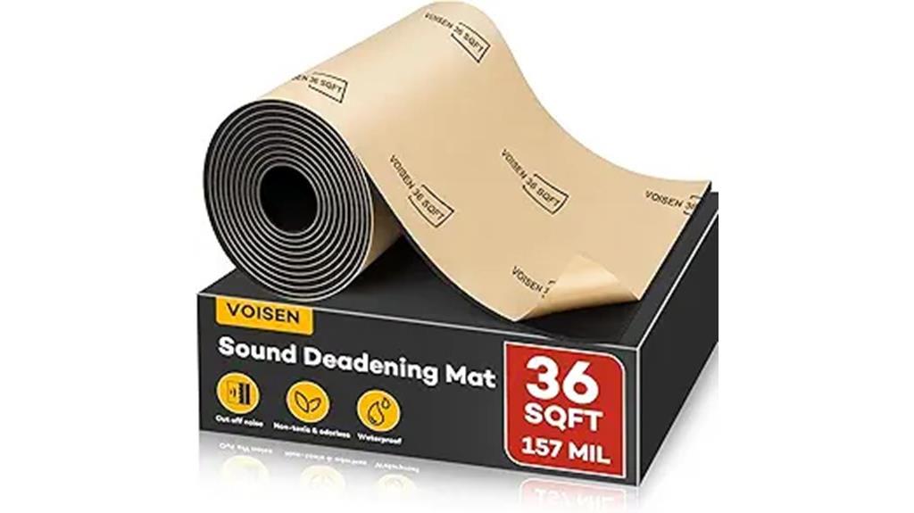 car sound deadening foam