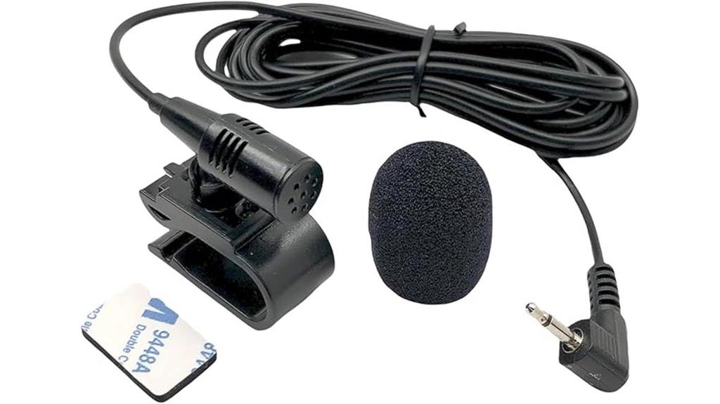 car stereo clip microphone