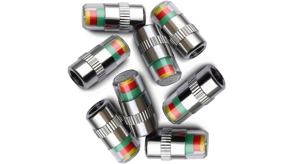 car tire pressure caps