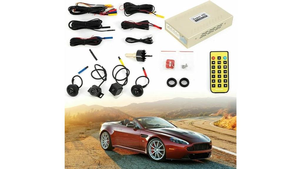 comprehensive 360 vehicle camera