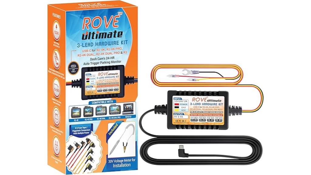 dash cam hardwire kit