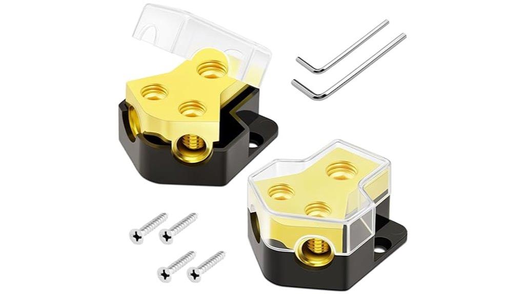 dual 12v power blocks