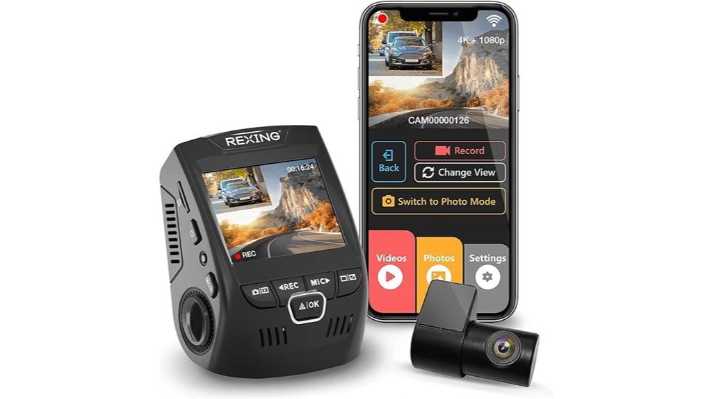 dual channel dash cam