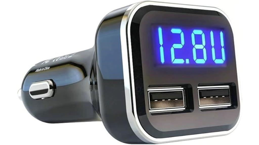 dual port volt meter