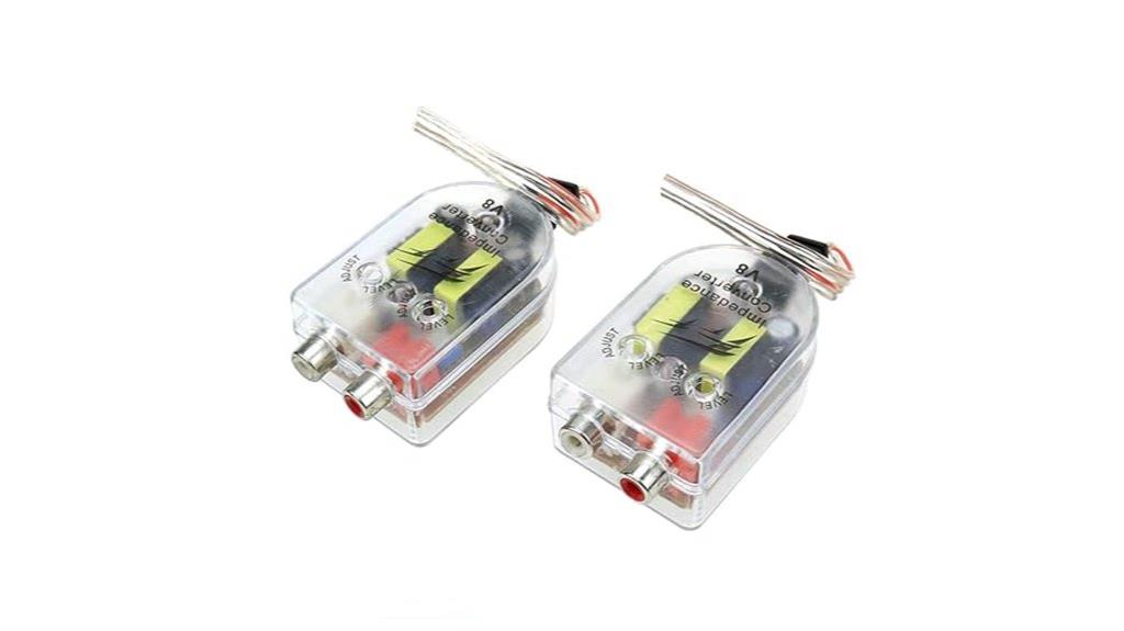 dual speaker impedance converter