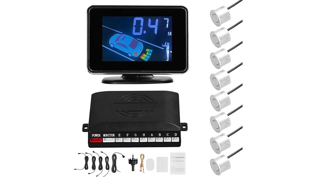 eight sensor parking system