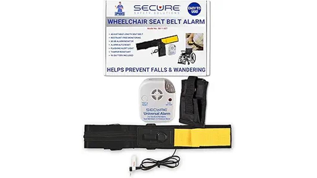 elderly dementia seatbelt alarm