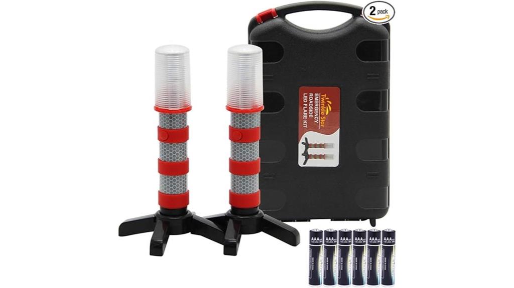 emergency roadside flare kit