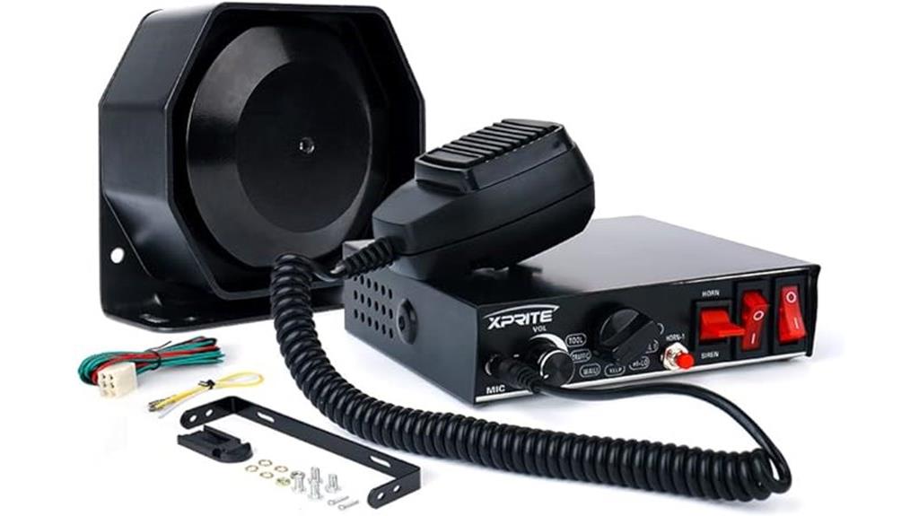 emergency siren pa kit