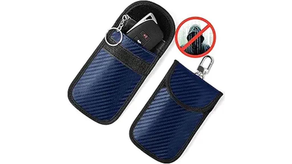 enhanced 2 pack key fob bag