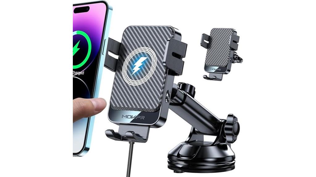 fast wireless car mount