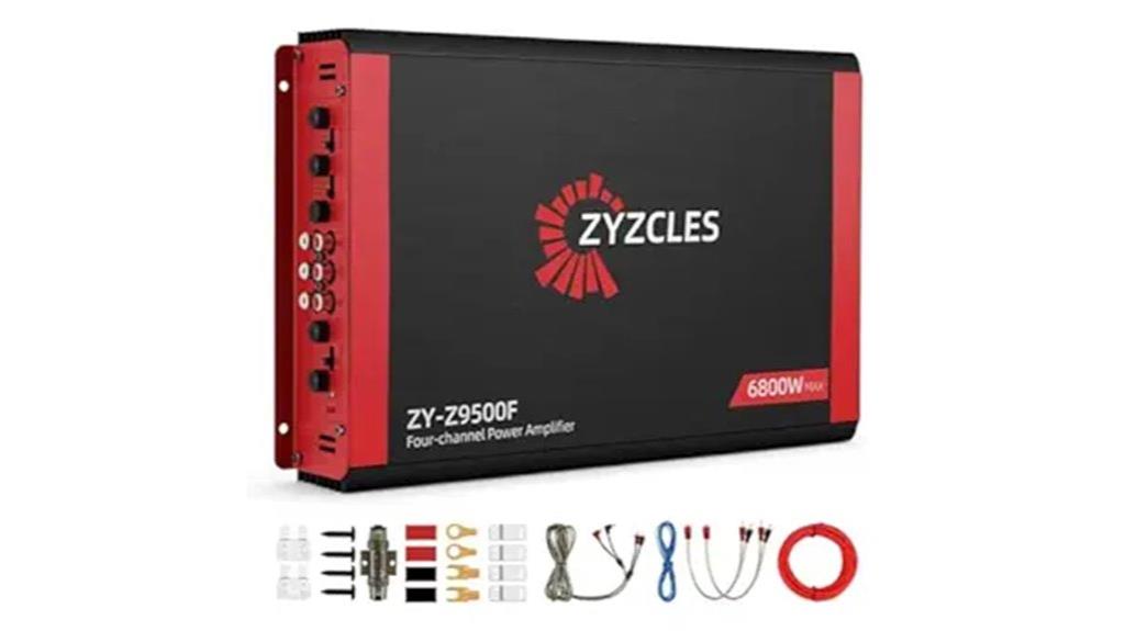 four channel car amplifier