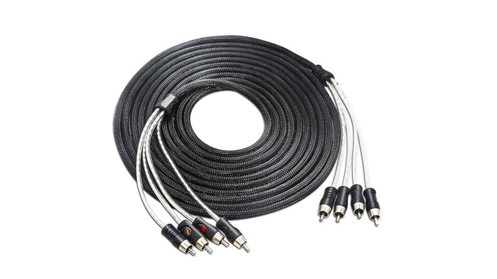 four channel rca cable