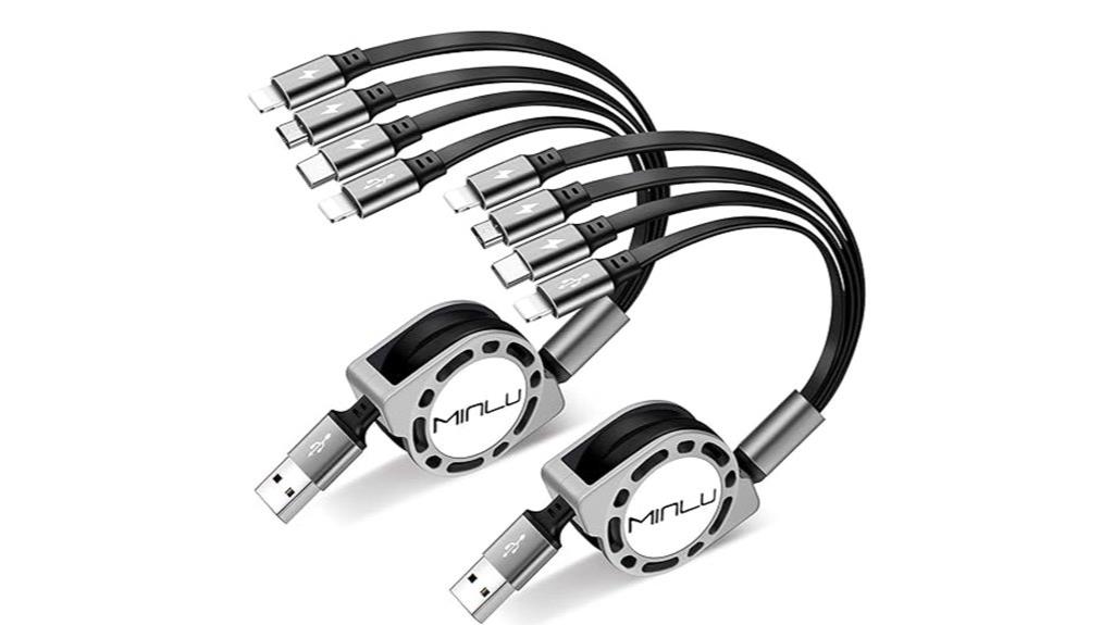 four in one charging cable