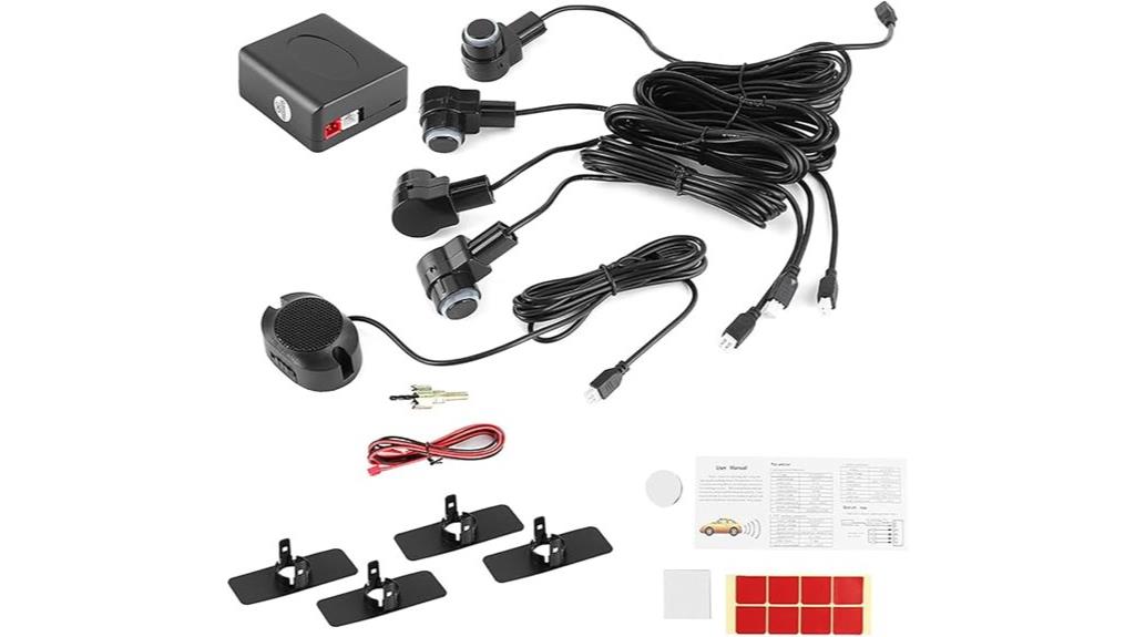 four sensor parking system