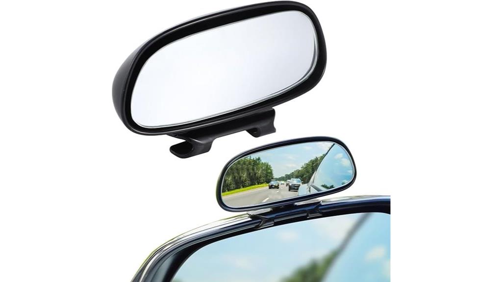 hd frameless convex mirrors
