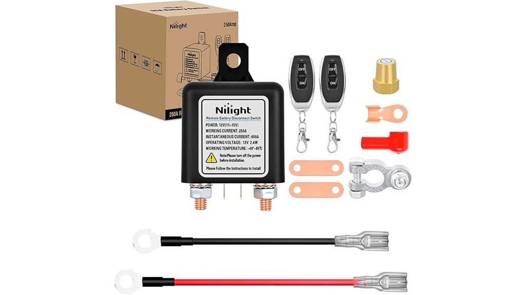 heavy duty remote battery switch